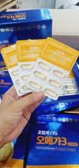 Viên Omega-3 Hanmi Hàn Quốc - Hỗ Trợ Tuần Hoàn Máu & Sức Khỏe