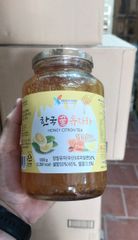 Mật Ong Chanh Đào Kangfood Hàn Quốc - Hũ 1kg