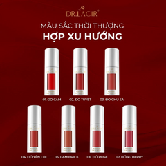 Son Kem Lì Rouge De Lacir Mềm Mịn Không Thâm Môi