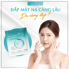 Mặt Nạ Thủy Tinh Căng Bóng Dr.Lacir - Glutathione Aquaring Glass Mask 6 Miếng - Dưỡng Ẩm, Làm Sáng Da, Giảm Thâm Nám