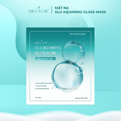 Mặt Nạ Thủy Tinh Căng Bóng Dr.Lacir - Glutathione Aquaring Glass Mask 6 Miếng - Dưỡng Ẩm, Làm Sáng Da, Giảm Thâm Nám