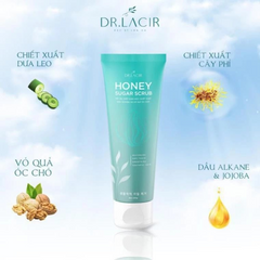 Tẩy Da Chết Sinh Học Honey Sugar Scrub Dr Lacir 120ml