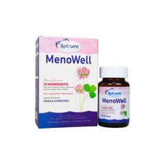 Viên uống Avisure Menowell Tăng Cường Nội Tiết Tố Tự Nhiên Cho Phụ Nữ - Hỗ Trợ Tiền Mãn Kinh, Cân Bằng Nội Tiết Tố, Giảm Khó Chịu