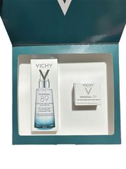 Set Serum cấp ẩm Vichy Minéral 89 + kem dưỡng Aqualia Thermal