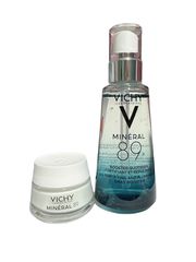 Set Serum cấp ẩm Vichy Minéral 89 + kem dưỡng Aqualia Thermal