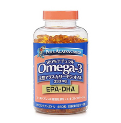 Viên Dầu Cá Hồi Pure Alaska Omega-3 Wild Salmon Oil 1000mg - Nhật Bản