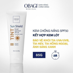 Kem Chống Nắng Phổ Rộng Obagi Sun Shield TINT SPF 50 Warm