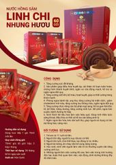 Nước Hồng Sâm Nhung Hươu Linh Chi Hàn Quốc 365 - Giải Khát Bổ Dưỡng Sức Khỏe - 60 Gói x 70ml, Tăng Cường Miễn Dịch và Sinh Lực