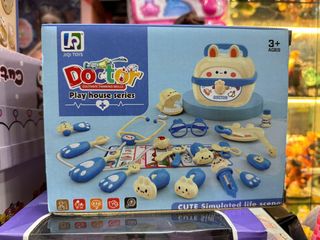 Đồ chơi bác sĩ khám răng JIQI TOYS 889F đựng trong vali hình con thỏ