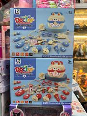 Đồ chơi bác sĩ khám răng JIQI TOYS 889F đựng trong vali hình con thỏ