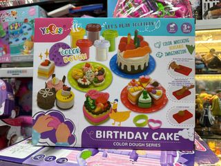 Đồ chơi đất nặn làm bánh sinh nhật YiQis 5832 - Bộ đất nặn màu sắc cho bé phát triển sáng tạo và kỹ năng thủ công