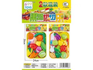 Bộ Đồ Chơi Nấu Ăn Cắt Hoa Quả Trái Cây 8008 - Đồ Chơi Giáo Dục Cho Trẻ Em, Khuyến Khích Sáng Tạo Ẩm Thực