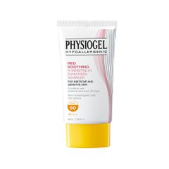 Kem Chống Nắng Physiogel Red Soothing AI SPF50+ 40mL - Bảo vệ da tối ưu, chống nắng hiệu quả, hạn chế lão hóa và thâm sạm da