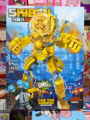 Đồ Chơi LEGO Lắp Ráp SKIBIDI TOILET Dr. Titan Quạt Điện JX058 - Mẫu Phim Hoạt Hình Hài Hước, Quà Tặng Độc Đáo Cho Fan