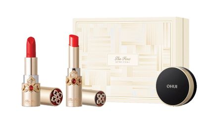 Bộ Son Ohui The First Geniture Lipstick Duo Phiên Bản Giới Hạn 2023 - Son Môi Siêu Dưỡng, Màu Đẹp, Sang Chảnh, Quà Tặng Holiday