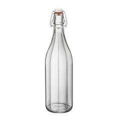 Chai Thủy Tinh Bormioli Rocco Oxford 1L Nắp Cài Kín Hơi - Bình Nước Cao Cấp Italy Đựng Đồ Uống, Phong Cách Sang Trọng, Nhiều Màu Sắc