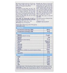 Vitamin bầu Elevit bổ sung DHA nhập khẩu Pháp hộp 30 viên