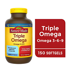 Viên uống Nature Made 150 viên của Mỹ, Triple Omega 3 6 9