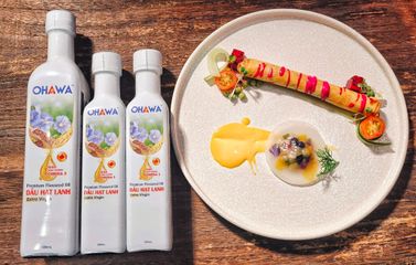 (Set 2 chai 250ml) - Dầu hạt lanh ép lạnh bền nhiệt OHAWA  (date T11/2025)