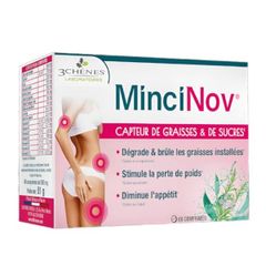 Viên uống giảm cân MinciNov 60 viên - Đốt mỡ hiệu quả, hỗ trợ kiểm soát thèm ăn, sản phẩm từ Pháp cho vóc dáng thon gọn