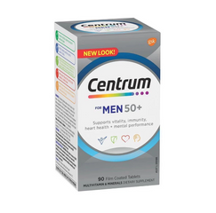 Vitamin Tổng Hợp Centrum For Men 90 Viên - Tăng Cường Sinh Lực, Hỗ Trợ Sức Khỏe Nam Giới - Sản Phẩm Từ Úc