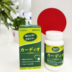 Viên uống hỗ trợ ổn định huyết áp Cardio Fujina 80 viên Nhật Bản