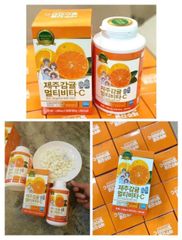 Viên ngậm Vitamin C Jeju Tangerine Multi Vita-C Hàn Quốc hộp 334 viên