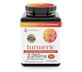 Tinh Chất Nghệ Youtheory Turmeric 2250mg - Viên Uống Hỗ Trợ Tiêu Hóa, Chống Viêm, 210 Viên Chính Hãng Mỹ