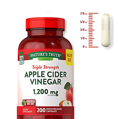 Viên Uống Giảm Cân Giấm Táo, Apple Cider Vinegar 200viên