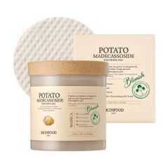 Toner Pad SKINFOOD Khoai Tây Madecassoside 250g - Làm Dịu Da, Cải Thiện Sắc Tố Da, Phù Hợp Cho Da Không Đều Màu