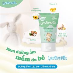 Kem dưỡng ẩm mềm da cho bé Lovin'skin Nano Herb