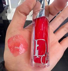 Son Dưỡng Dior Addict Lip Maximizer 015 Cherry - Son Dưỡng Cao Cấp Màu Hồng Dâu, Dưỡng Ẩm và Tạo Độ Bóng Môi, SPF10