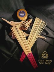 Nhang Trầm Hương Tăm Đỏ Cao Cấp Nam Long - Hương Thơm Thanh Tịnh, Biểu Tượng Tâm Linh và May Mắn, Phong Thủy Việt Nam