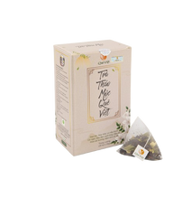 Trà thảo mộc Quê Việt  hỗ trợ mát gan, ngủ ngon