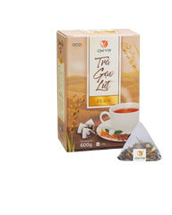 Trà gạo lứt Plus Quê Việt - Đông Trùng Hạ Thảo