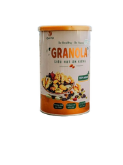 Granola siêu hạt ngũ cốc ăn kiêng Quê Việt - Hộp 500g