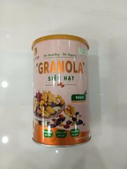 Granola siêu hạt ngũ cốc ăn kiêng Quê Việt - Hộp 500g