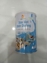 Sữa hạt dinh dưỡng Quê Việt nguyên liệu hữu cơ - Lon 500G