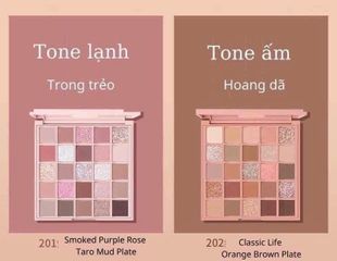 Bảng Phấn Mắt Gogo Tales 201 Rose Yam Purple 25 Ô - Phấn Mắt Tone Hồng Lạnh Dễ Dàng Sử Dụng Cho Trang Điểm Cổ Điển Và Hiện Đại