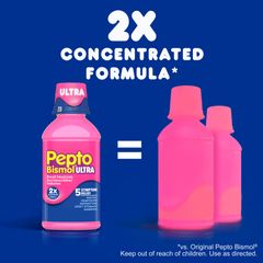 Siro Pepto Bismol 354ml - Giảm đau dạ dày, chữa ợ chua, buồn nôn, tiêu chảy - Sản phẩm nhập khẩu Mỹ