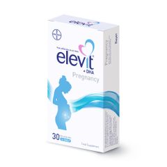 Elevit DHA Vitamin Tổng Hợp Dành Cho Mẹ Bầu, Bổ Sung DHA & Vitamin D Hỗ Trợ Phát Triển Thai Nhi - Hộp 30 Viên