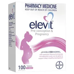 Vitamin tổng hợp cho bà bầu Elevit Úc 100 viên