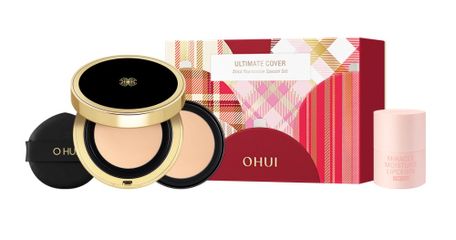 Phấn nước Ohui đen chống nắng Ultimate Cover Mesh Cushion