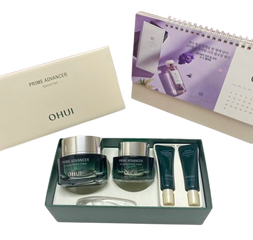 Set Kem Dưỡng Căng Bóng Ohui Prime Advancer Capture Cream 70ml - Cấp Ẩm, Chống Lão Hóa, Làm Sáng Da, Bao Gồm Serum Tặng Kèm