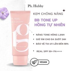 Kem Chống Nắng Ph. Hubby Pink BB Tone Up SPF 50+ PA++++ - Chăm Sóc Da, Bảo Vệ Chống UV & Nâng Tông Da 50g