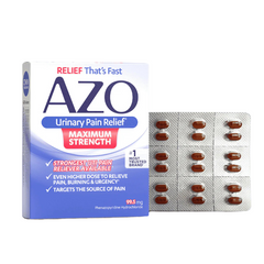 Viên uống AZO Yeast Plus của Mỹ, Màu Tím 12V