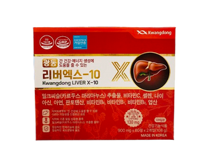 Viên Uống Thải Độc Gan Kwangdong Hàn Quốc - Hỗ Trợ Chức Năng Gan và Làm Đẹp Da, 120 Viên