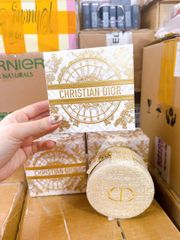 Túi Đựng Trang Sức Dior Nữ Sang Trọng - Phụ Kiện Fullbox Với Khóa Kim Loại Chắc Chắn, Thiết Kế Hộp Tròn Độc Đáo