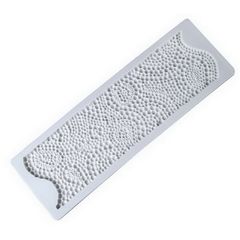 Khuôn silicon làm viền bánh, rau câu, fondant hình chuỗi ngọc - 1076