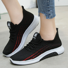 Giày thể thao sneaker Nữ kẻ sọc, đế khoan phối màu 127272